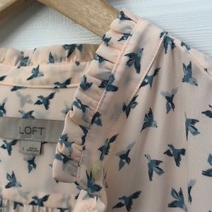 LOFT button up shirt